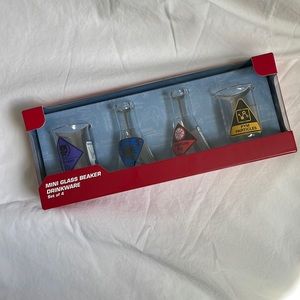 *BRAND NEW* Disney Avenger Campus Exclusive - Mini Beaker Shot Glass - set of 4